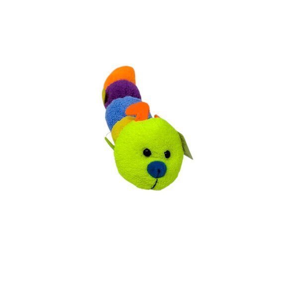 Goffa Rainbow Caterpillar Plush Stuffed Animal Soft Toy 12" Small - Picture 3 of 8